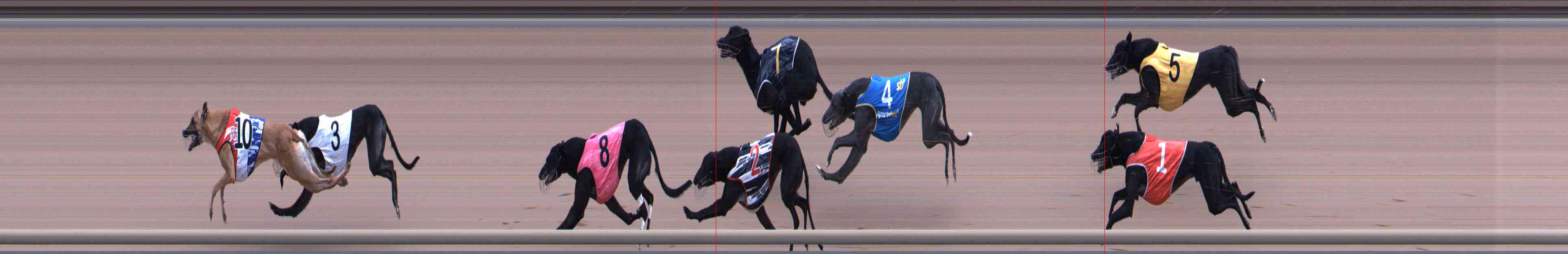 Race result finish photo
